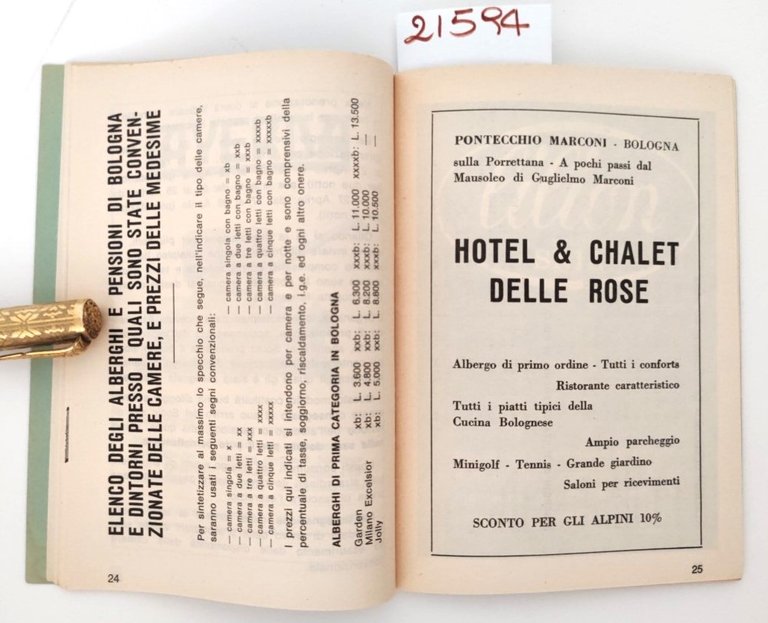 Tessera associazione nazionale alpini 42° adunata Bologna 1969