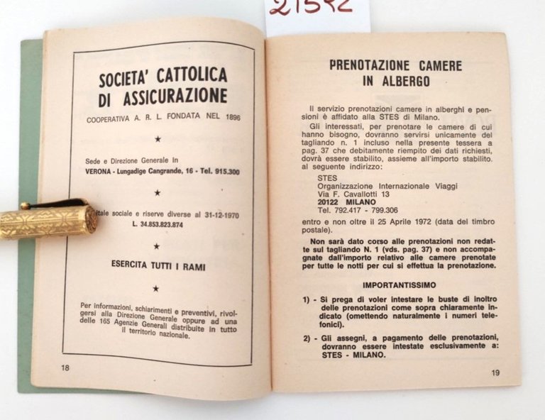 Tessera associazione nazionale alpini 45° adunata Milano 1972