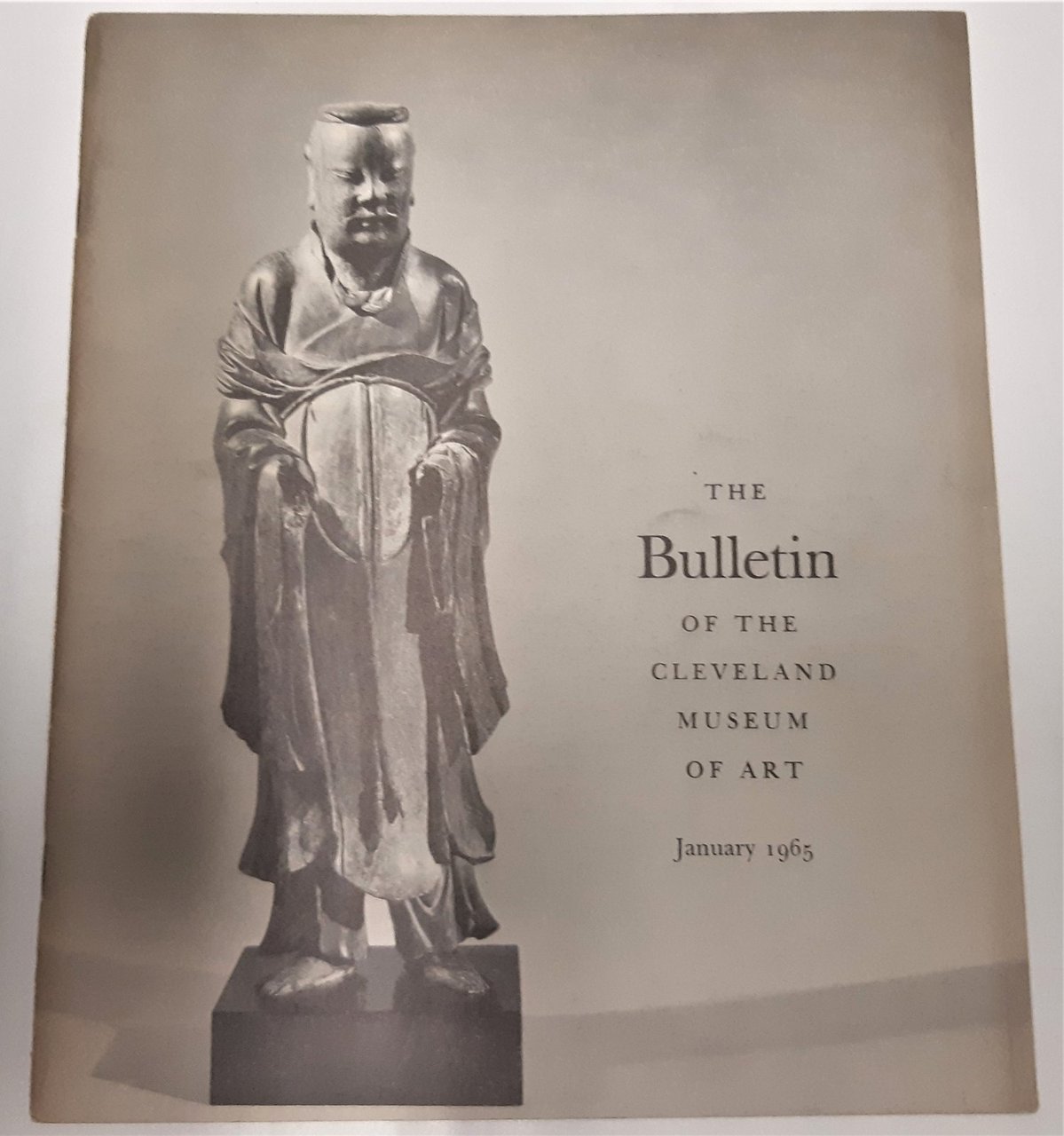 The Bulletin or the Cleveland Museum of art gennaio 1965