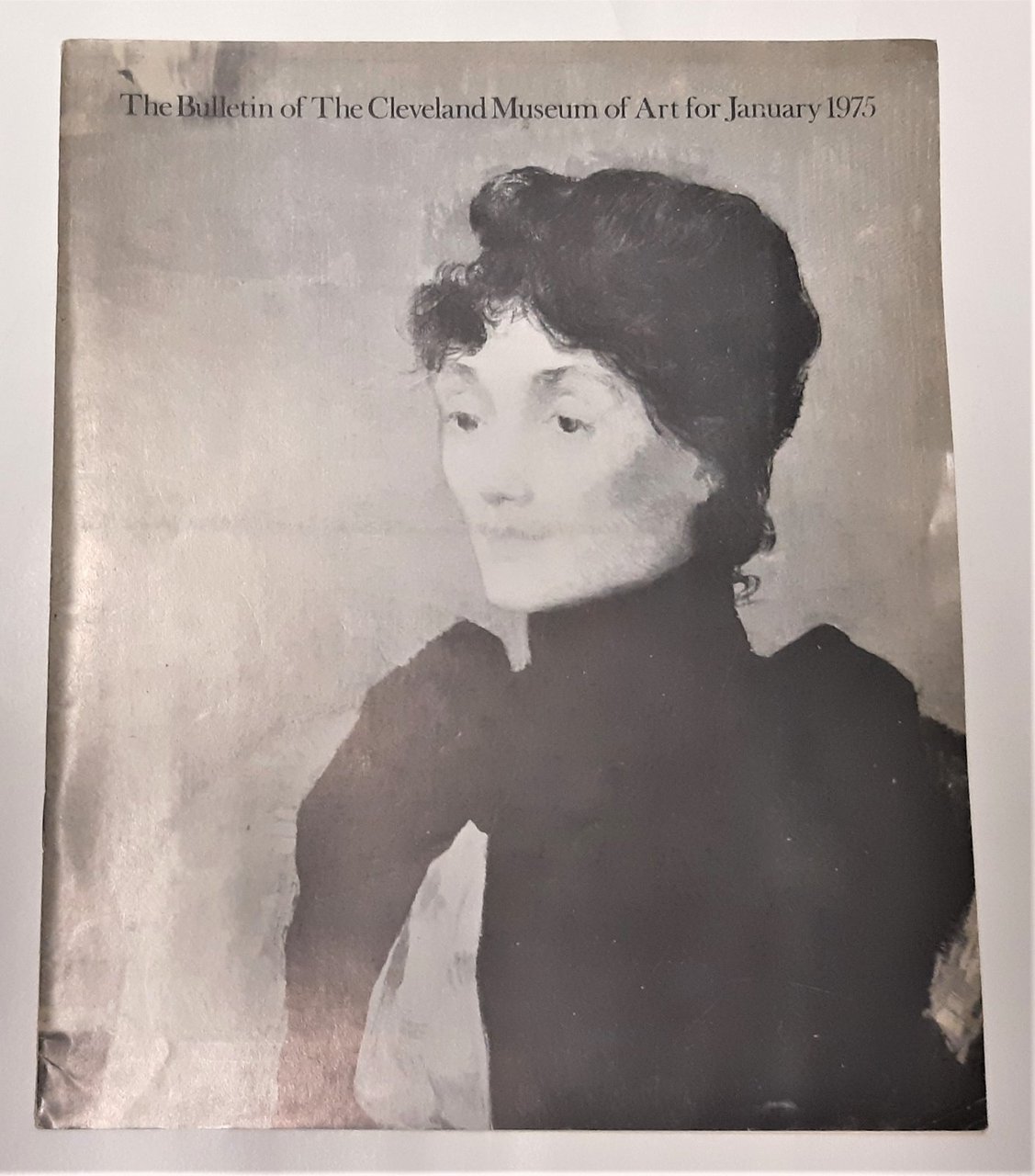 The Bulletin or the Cleveland Museum of art gennaio 1975