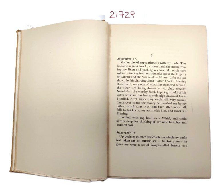 The diary of a surgeon in the year 1751-1752 by …