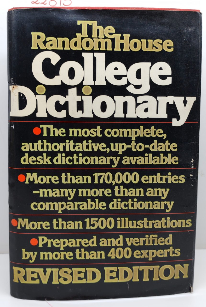 The Random House college dictionary edizione rivisitata 1975