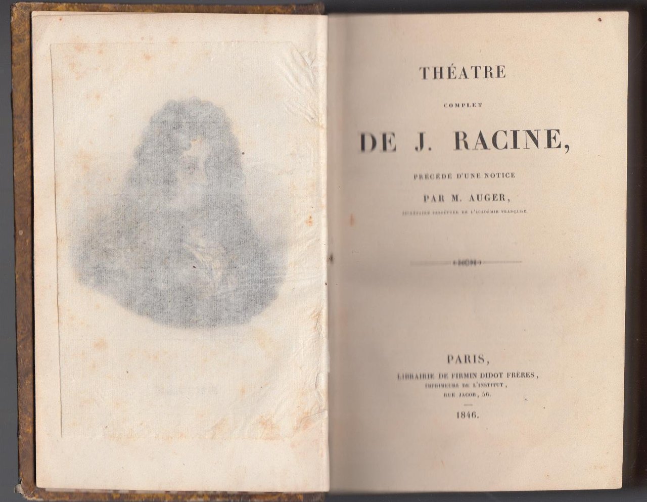 Theatre Complet De J. Racine Precede D'une Notic Par M. …