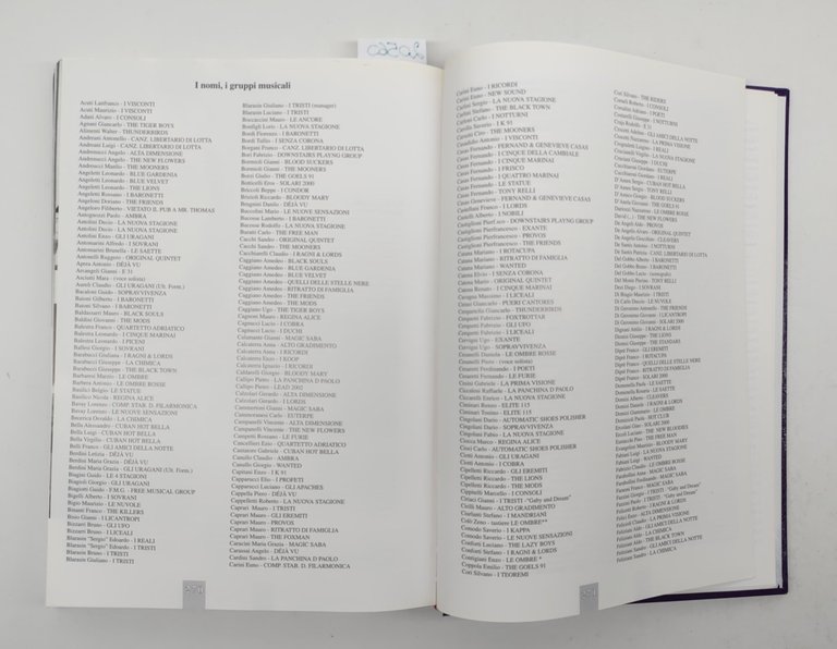 Ti ricordi di Joe. Storie cronistorie e immagini dei gruppi …