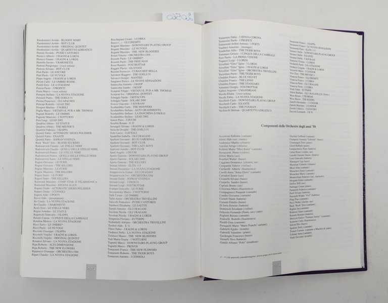 Ti ricordi di Joe. Storie cronistorie e immagini dei gruppi …