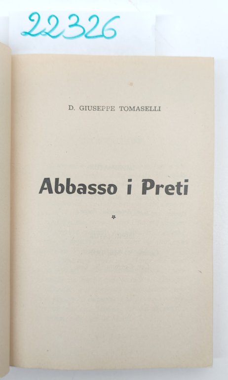 Tomaselli Abbasso i preti 1965 | Immagine Gallery 2