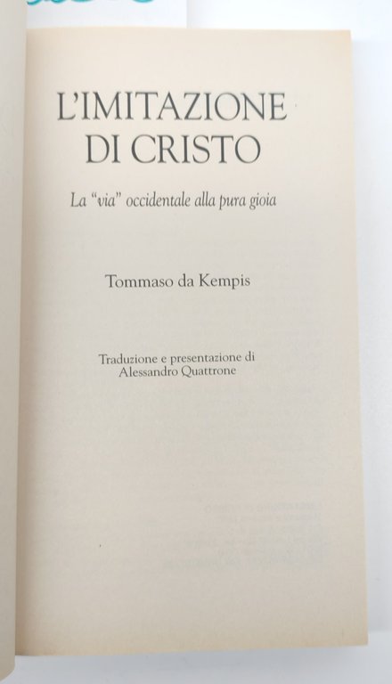 Tommaso Da Kempis L'imitazione di Cristo Acquarelli 1° edizione 1996 | Immagine Gallery 2