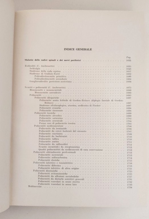 Trattato italiano di medicina interna Malattie del sistema nervoso 2° … | Immagine Gallery 15