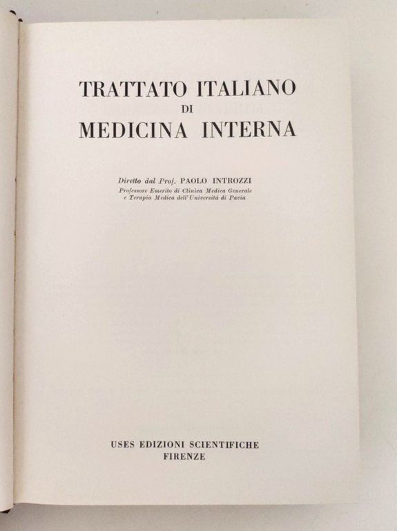Trattato italiano di medicina interna Malattie del sistema nervoso 2° … | Immagine Gallery 9