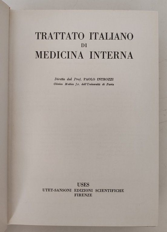 Trattato italiano di medicina interna Malattie dell'apparato cardiovascolare 3 vo.i … | Immagine Gallery 5