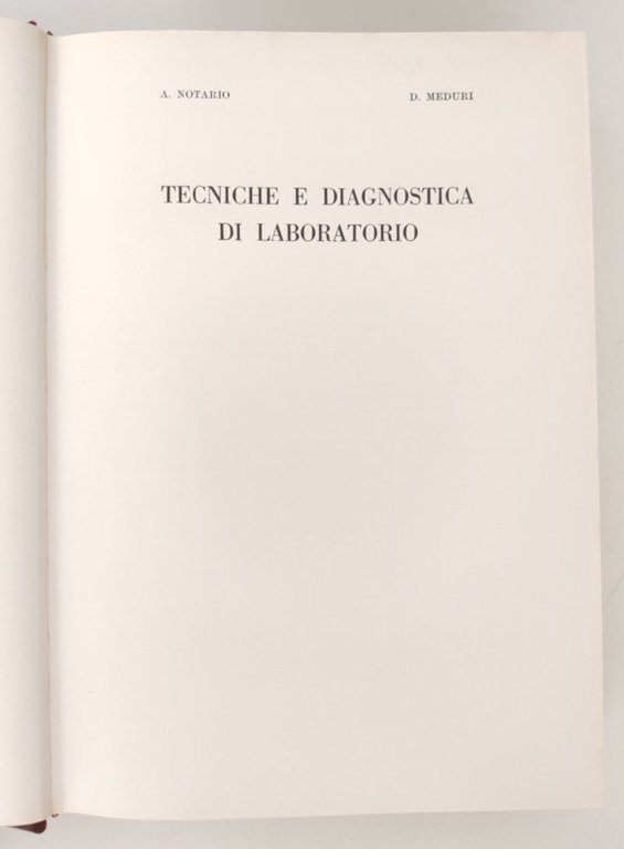 Trattato italiano di medicina interna Tecniche e diagnostica di laboratorio … | Immagine Gallery 3