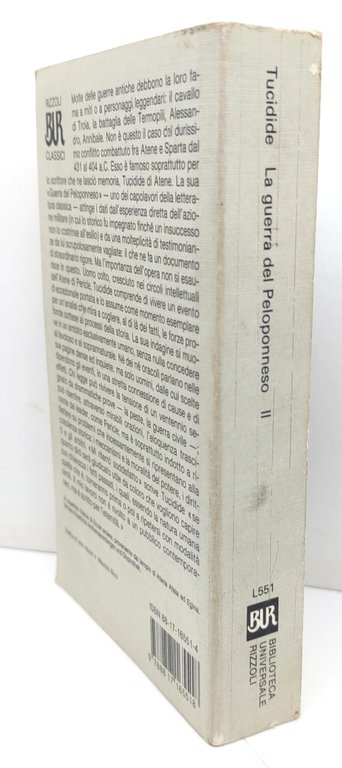 Tucidide La guerra del Peloponneso 3 volumi BUR Rizzoli 1994 … | Immagine Gallery 8