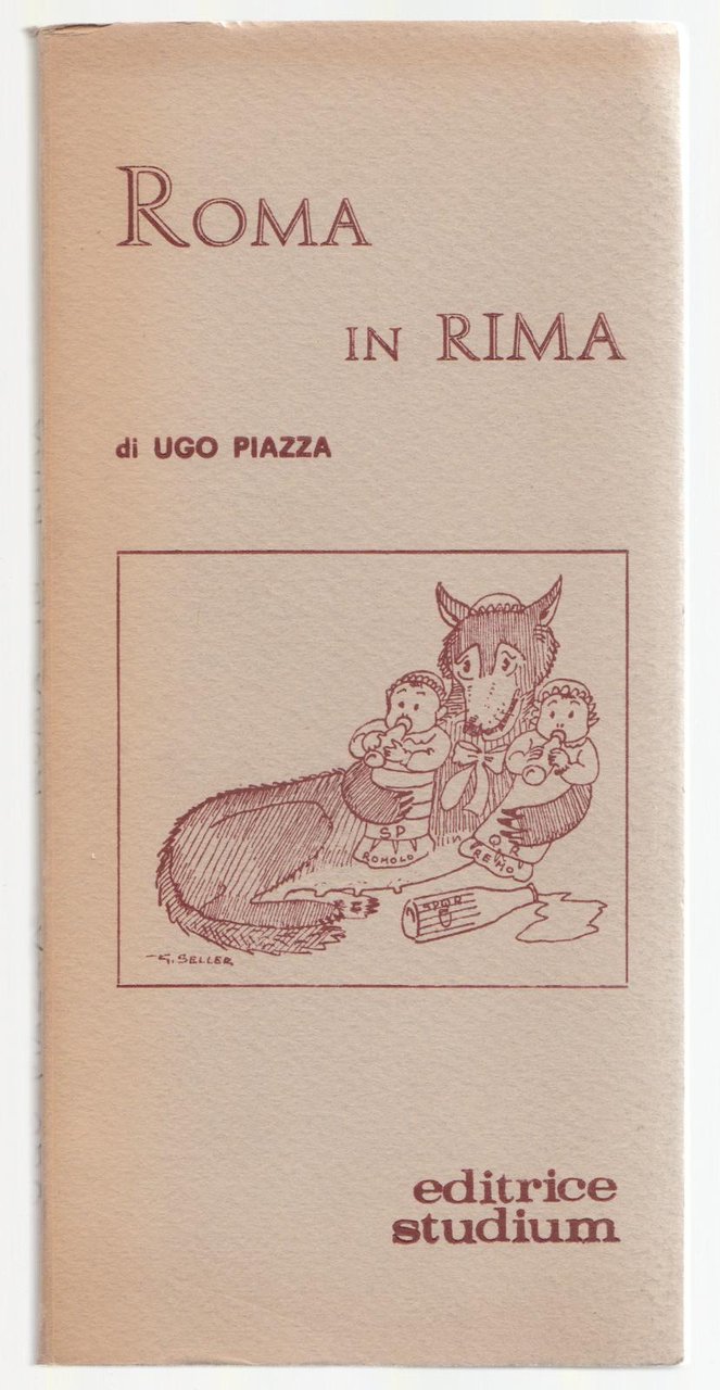 U. Piazza-Roma In Rima 2∞ Edizione 1971-Ed. Studium-L3643