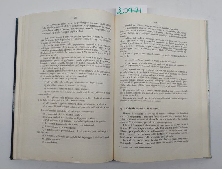 Ulrico di Aichelburg Igiene e medicina sociale volume 1 SEI …