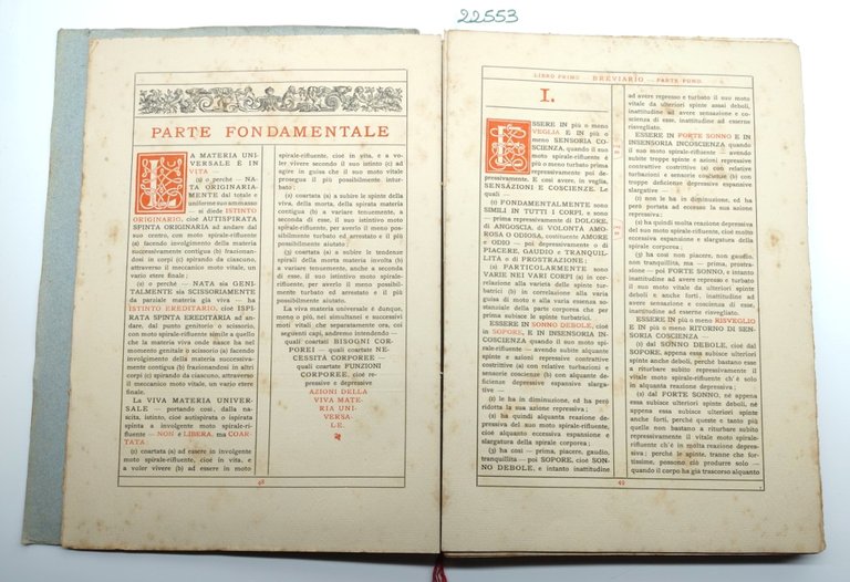 Umano Fede Eterea breviario parte fondamentale e parte accessoria del …