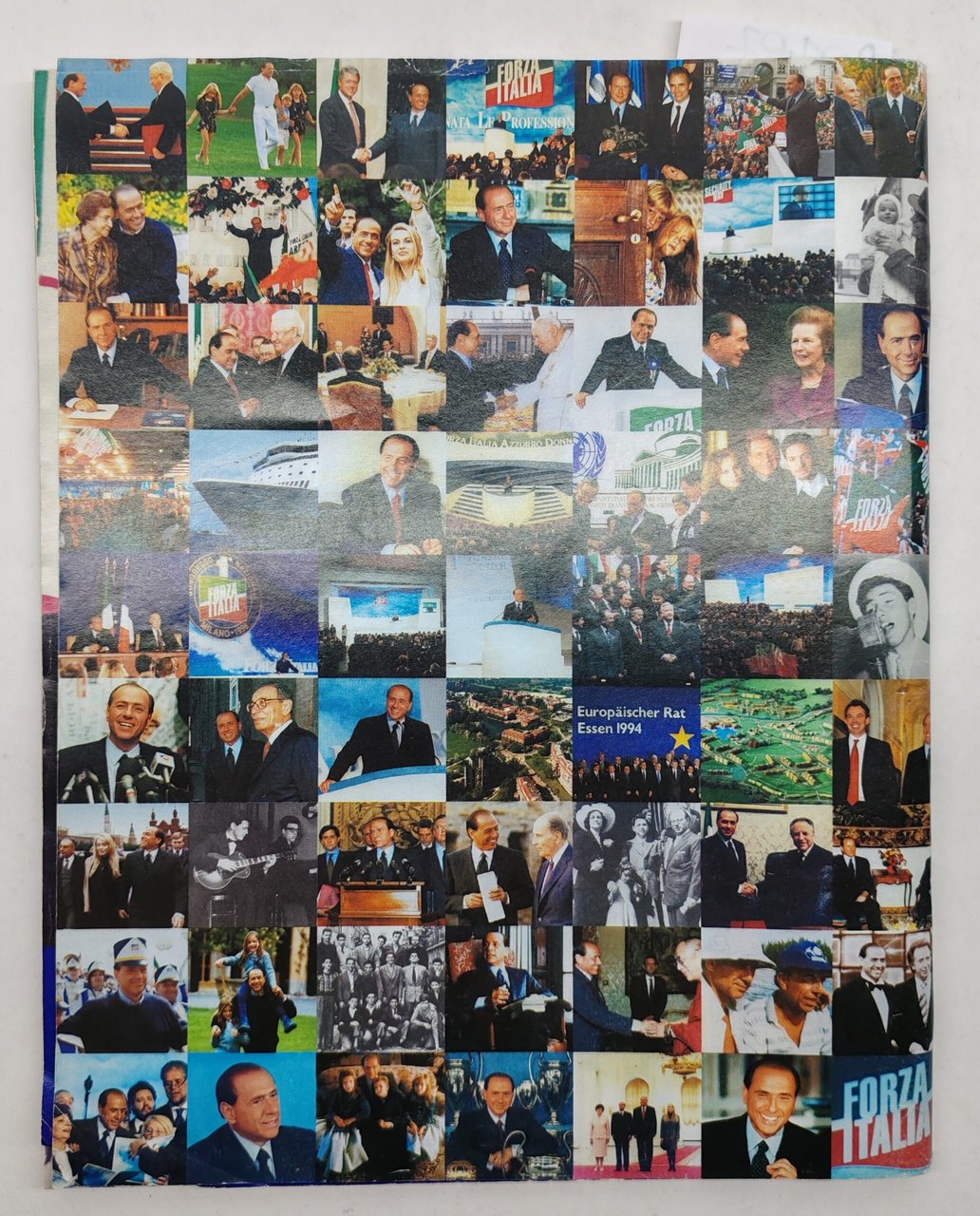 UNA STORIA ITALIANA Silvio Berlusconi 2001 pubblicazione elettorale Forza Italia