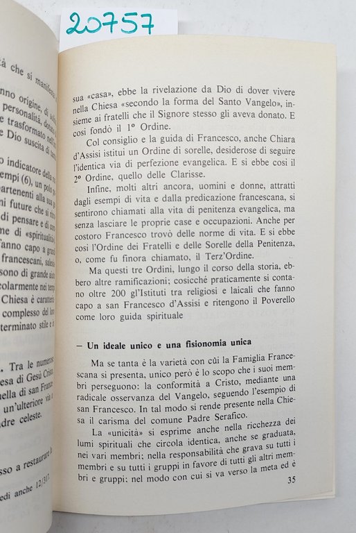 V. Frezza L'evangelica forma di vita riflessione sulla regola dell'ordine …