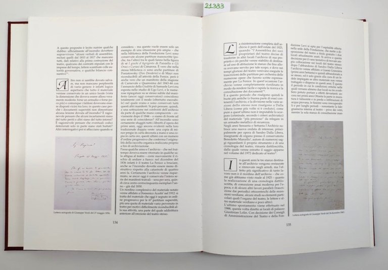 Verdi e La Fenice Officine del Novecento gruppo Vallecchi 2000 | Immagine Gallery 8