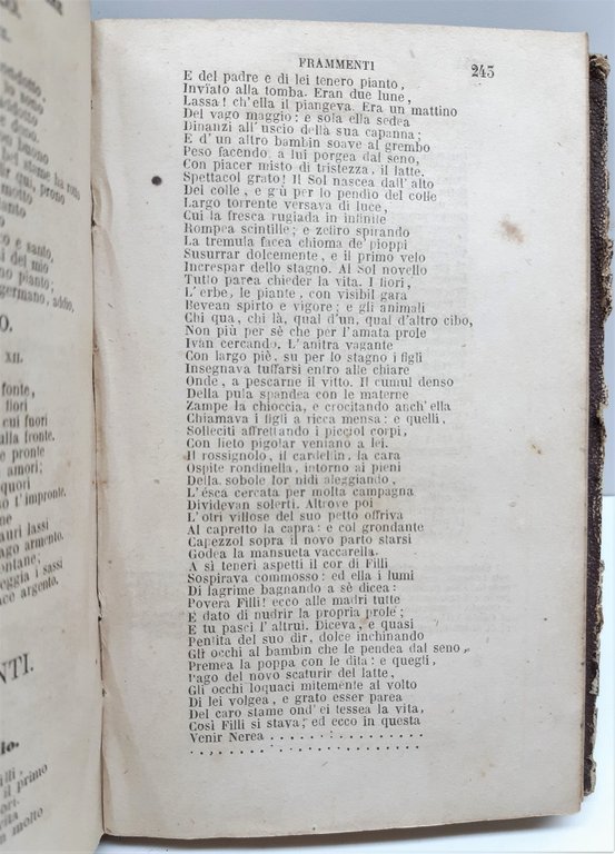 Versi e poesie di Giuseppe Parini Guigoni 1864