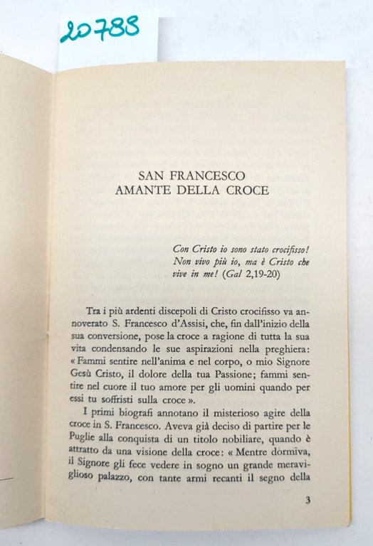Via Crucis con San Francesco a cura di P. Paolino-Sdringola …