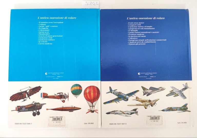 Vicente Segrelles Storia illustrata dell'Aviazione volumi 1 e 2 Edison …