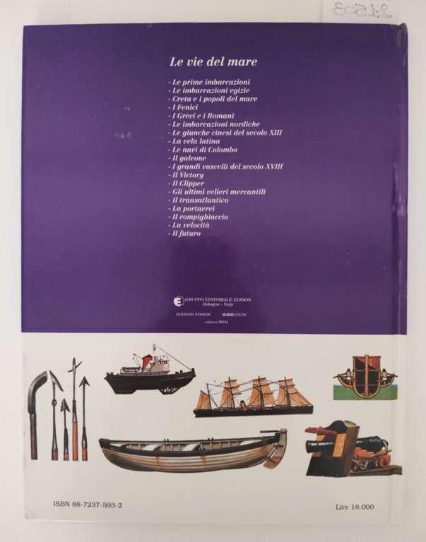 Vicente Segrelles Storia illustrata delle imbarcazioni Edison 1992