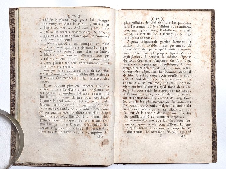 Vie publique et privée de Honoré-Gabriel Riquetti Comte de Mirabeau …