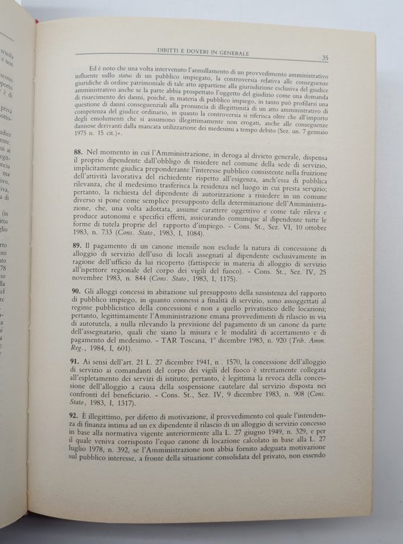 Vincenzo Russo Diritti e doveri dei pubblici dipendenti Jovene 1988 | Immagine Gallery 4