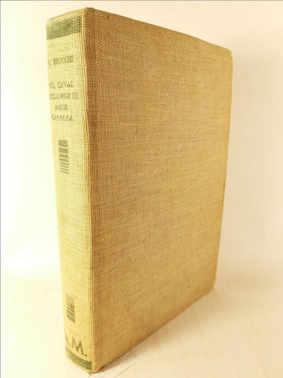 Virgilio Brocchi La Valle della Morte Amor Cavalca Mondadori 1938