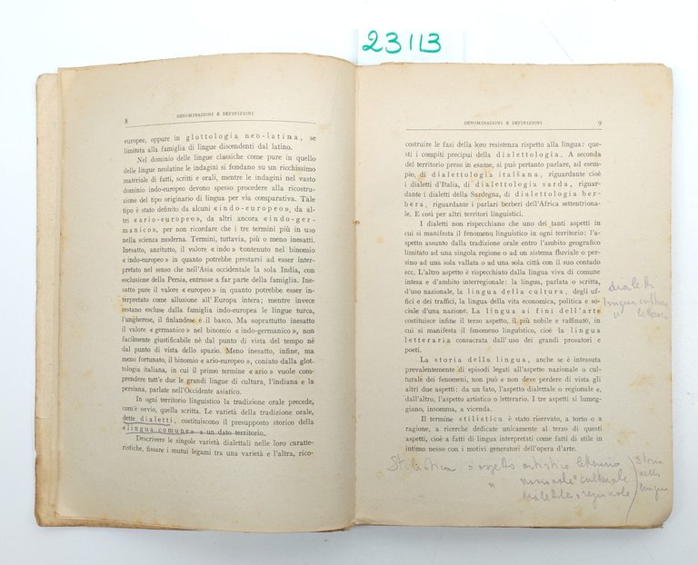Vittorio Bertoldi La glottologia come storia della cultura Pironti 1946 | Immagine Gallery 5