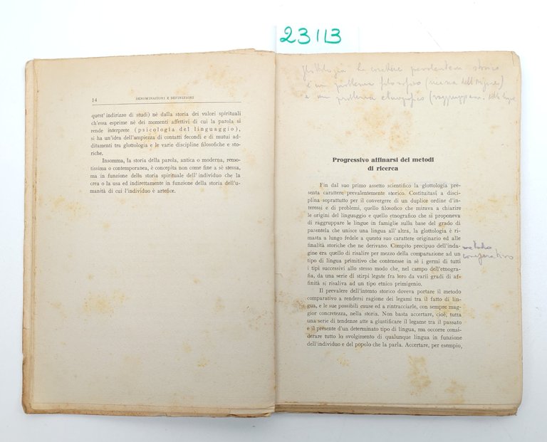 Vittorio Bertoldi La glottologia come storia della cultura Pironti 1946 | Immagine Gallery 6