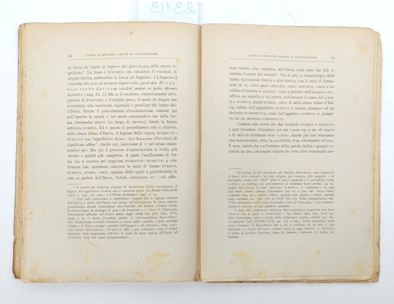 Vittorio Bertoldi La glottologia come storia della cultura Pironti 1946 | Immagine Gallery 9