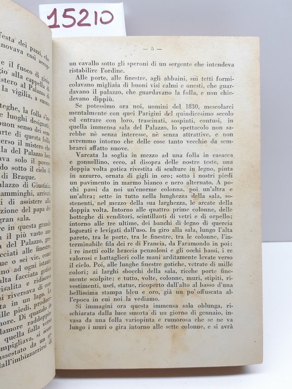 Vittorio Hugo Nostra Signora di Parigi Vallardi 1922
