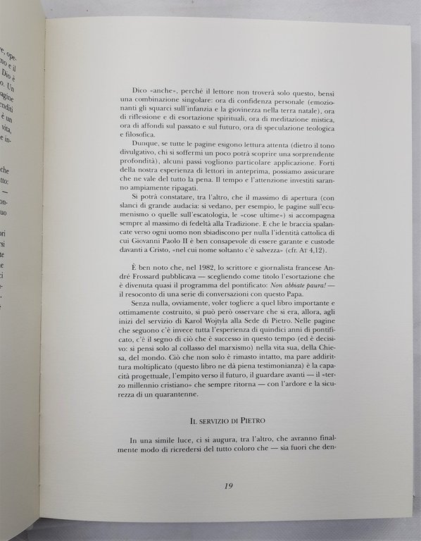 Vittorio Messori Giovanni Paolo II Varcare la soglia della speranza …