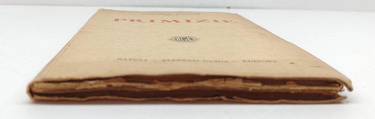 Vittorio Viviani Primizie Alfredo Guida autografato 1933