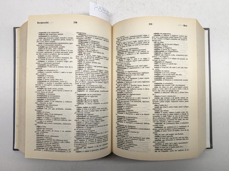 Vocabolario della lingua francese European Book Milano 1998