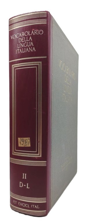 Vocabolario della lingua italiana Treccani 5 volumi 1987