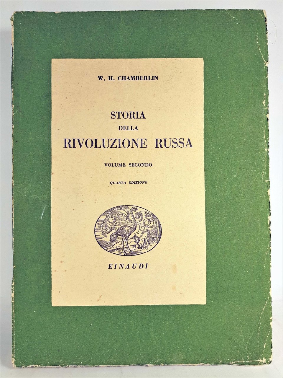 W. H Chamberlin Storia della Rivoluzione Russa solo 2∞ volume …