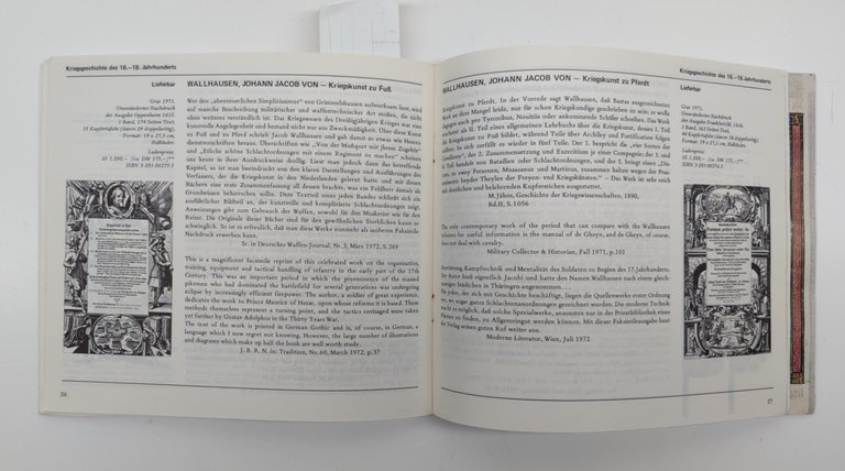 Waffen Und Kriegsgeschichte 1975-76 Akademische Druck U. Verlagsanstalt Graz.