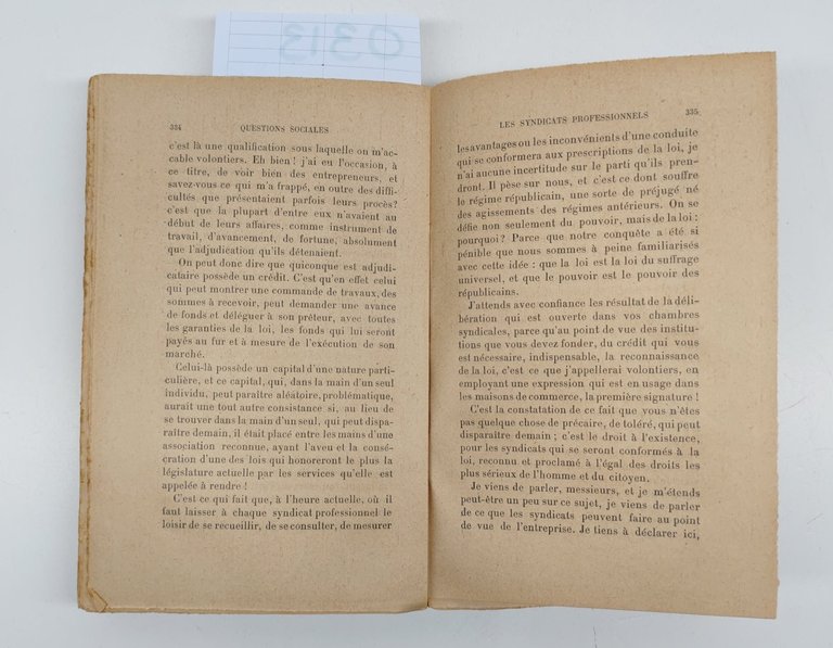 Waldeck-Rousseau Questions Sociales-Paris Biblioteque-Charpentier 1900