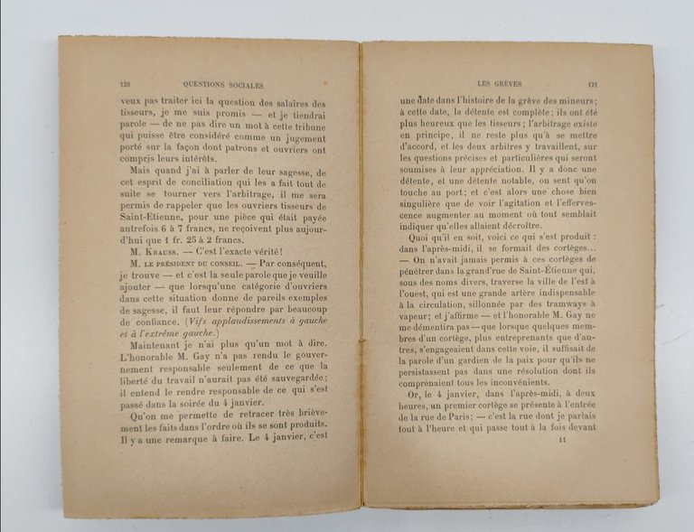 Waldeck-Rousseau Questions Sociales-Paris Biblioteque-Charpentier 1900