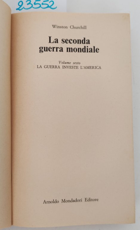 Winston Churchill volume Sesto La guerra investe l'America Oscar Mondadori … | Immagine Gallery 3
