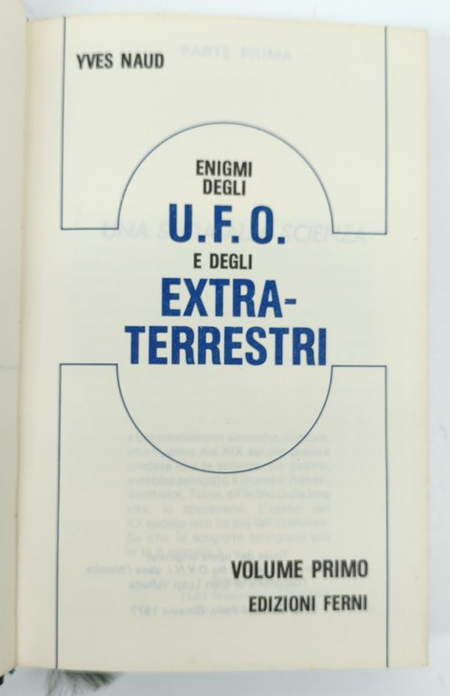 Yves Naud UFO e extraterrestri 3 volumi Ferni 1977 | Immagine Gallery 2