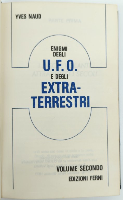 Yves Naud UFO e extraterrestri 3 volumi Ferni 1977 | Immagine Gallery 3