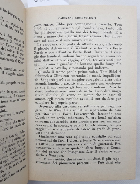 Zane Gray Carovane combattenti Sonzogno 1932