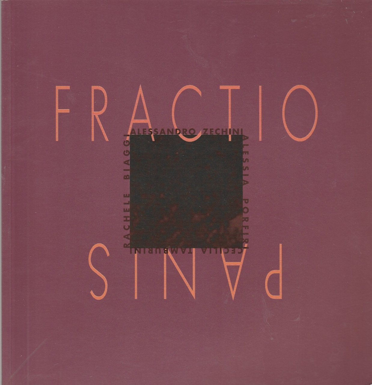 Zechini Porfiri Tamburini Biagi Fractio Panis Macerata 2000 6010