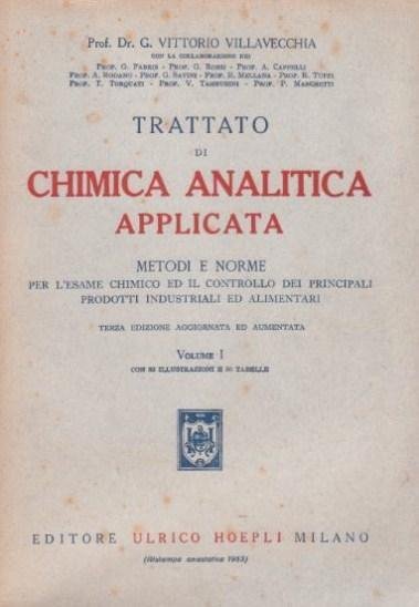 Trattato di Chimica Analitica Applicata - Metodi e norme per …