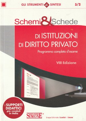 Schemi & Schede di Istituzioni di Diritto Privato - Programma …