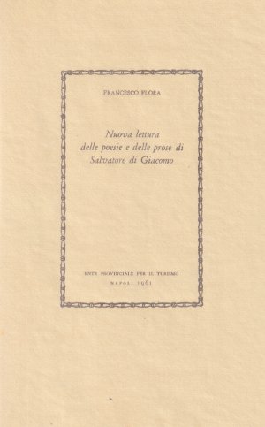 Nuova lettura delle poesie e delle prose di Salvatore di …
