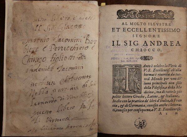 DISCORSI SOPRA IL MODO DI SANGUINARE ATTACCAR LE SANGUISUGHE E …